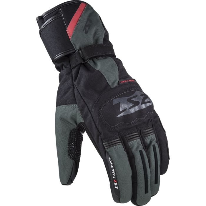 Моторукавички LS2 Snow Man Gloves Black Green