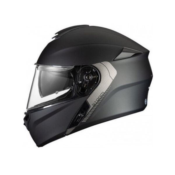 Мотошолом AXXIS STORM SV Solid A1 Matt Black