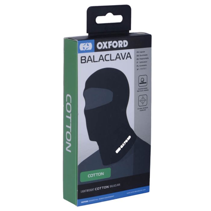 Балаклава (підшоломник) Oxford Balaclava Cotton Blk