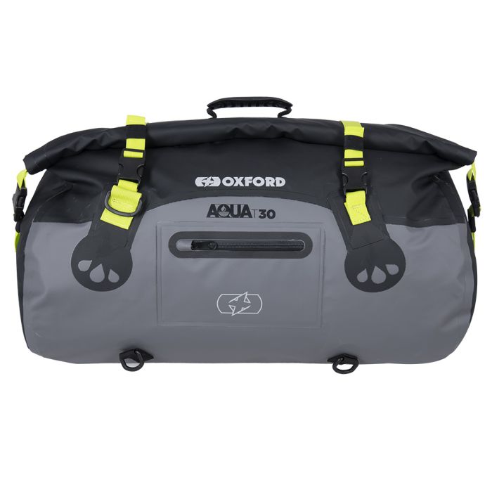 Мото сумка Oxford Aqua T-30 Roll Bag Black/Grey/Fluo