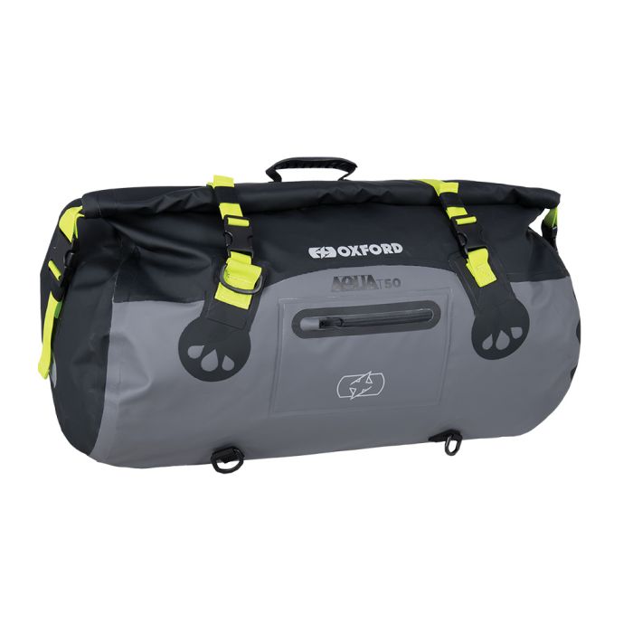 Мото сумка Oxford Aqua T-50 Roll Bag Black/Grey/Fluo