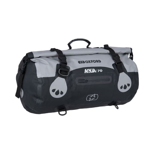 Мото сумка Oxford Aqua T-70 Roll Bag Grey/Black