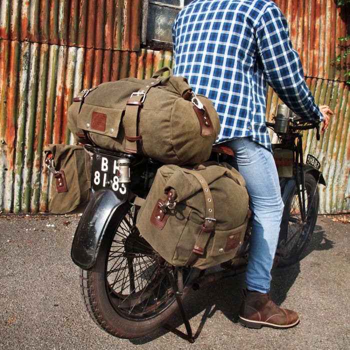 Мото сумка Oxford Heritage Roll Bag Khaki 30L