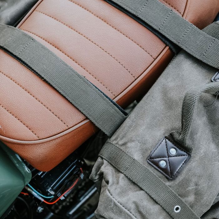Мото сумка Oxford Heritage Panniers Khaki 40L