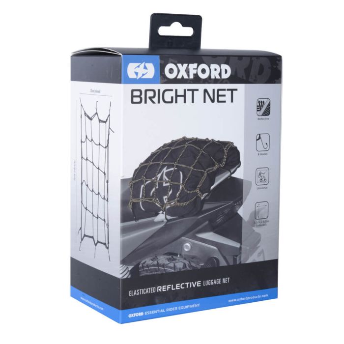 Багажна Cітка Oxford Bright Net - Black/Reflective