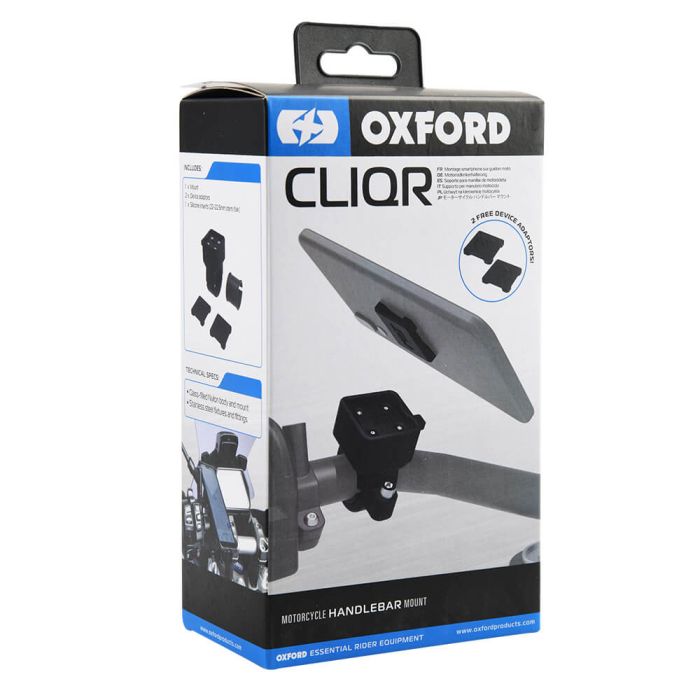 Тримач Oxford CLIQR Motorcycle handlebar clamp 22.1mm