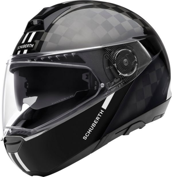 Мотошолом Schuberth C4 Pro Carbon Fusion White