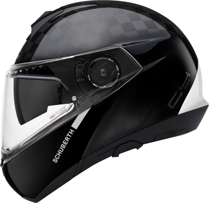Мотошолом Schuberth C4 Pro Carbon Fusion White