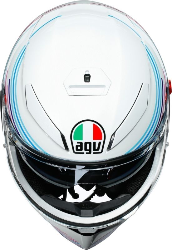 Мотошолом AGV K3 SV Sakura Pearl Whit\Purple