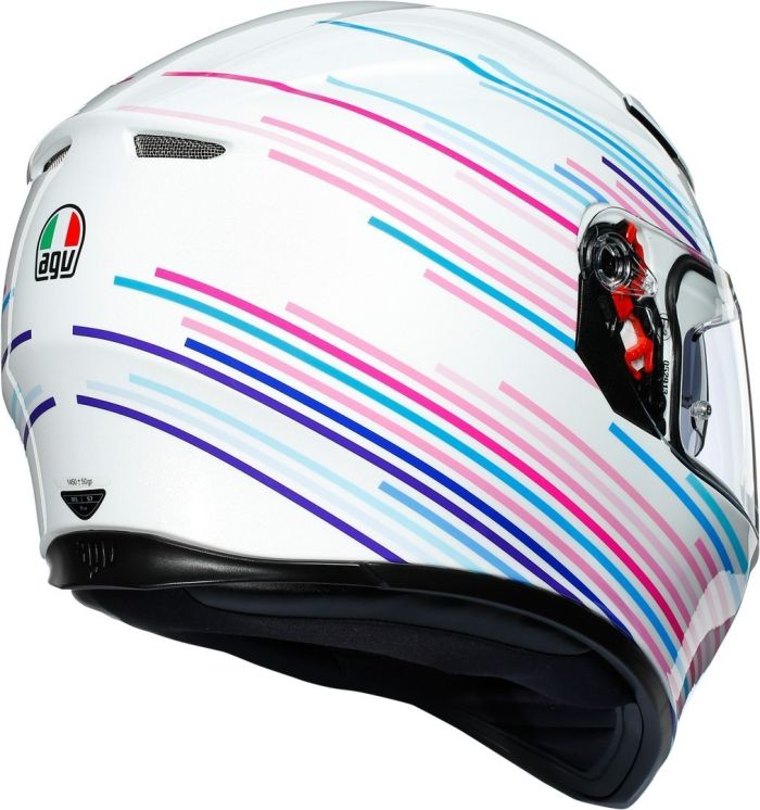 Мотошолом AGV K3 SV Sakura Pearl Whit\Purple