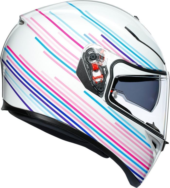 Мотошолом AGV K3 SV Sakura Pearl Whit\Purple