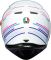 Мотошолом AGV K3 SV Sakura Pearl Whit\Purple
