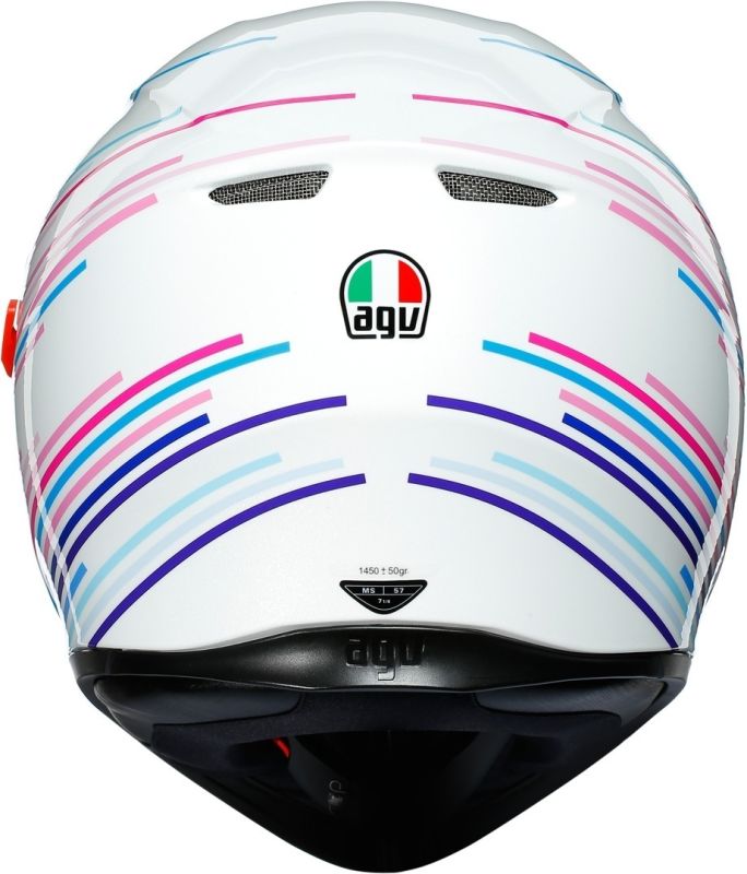 Мотошолом AGV K3 SV Sakura Pearl Whit\Purple