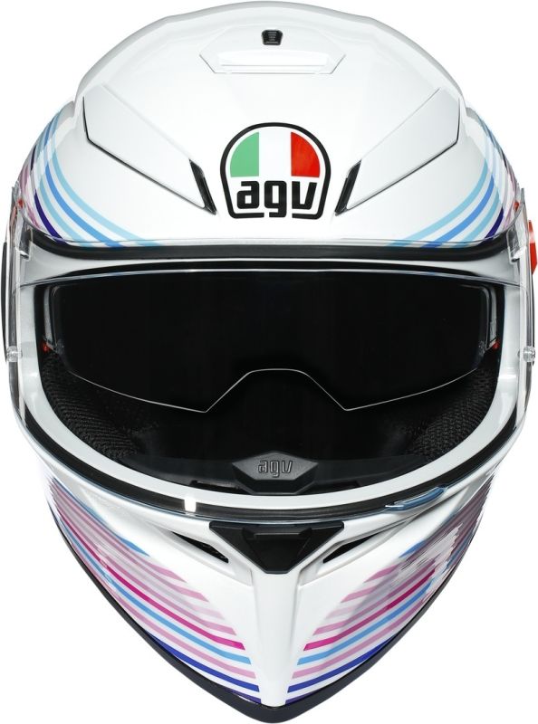 Мотошолом AGV K3 SV Sakura Pearl Whit\Purple