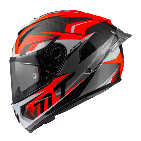 Мотошолом MT RAPIDE Pro Carbon FUGAZ A5 Gloss Red