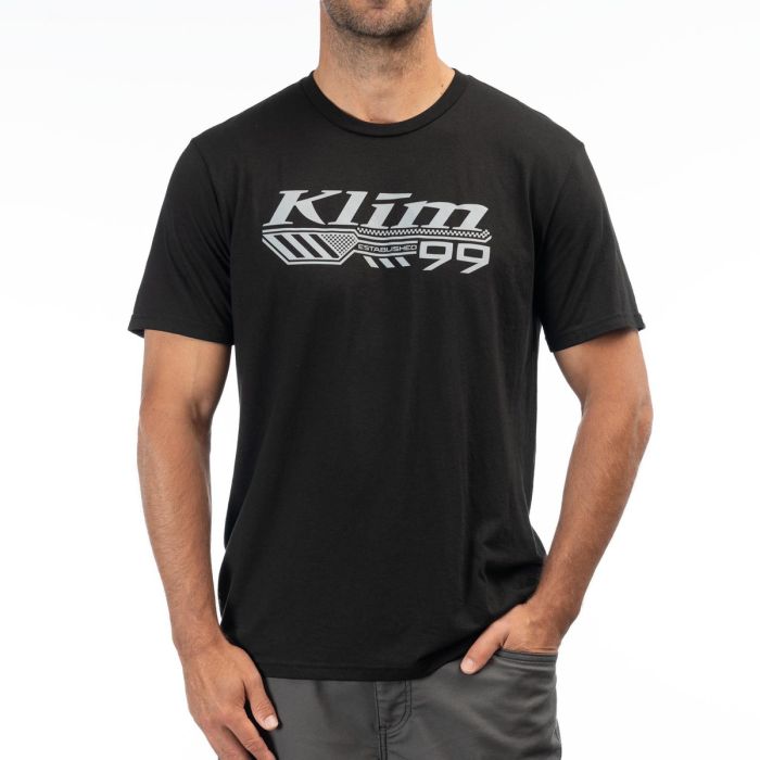 Футболка KLIM Foundation Tri-blend LG Black - Monument