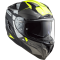 Мотошолом LS2 FF327 Challenger Allert Matt Titanium Hi-Vis Yellow