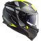 Мотошолом LS2 FF327 Challenger Allert Matt Titanium Hi-Vis Yellow