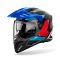 Шолом AIROH BANDIT TUNE blue/red gloss