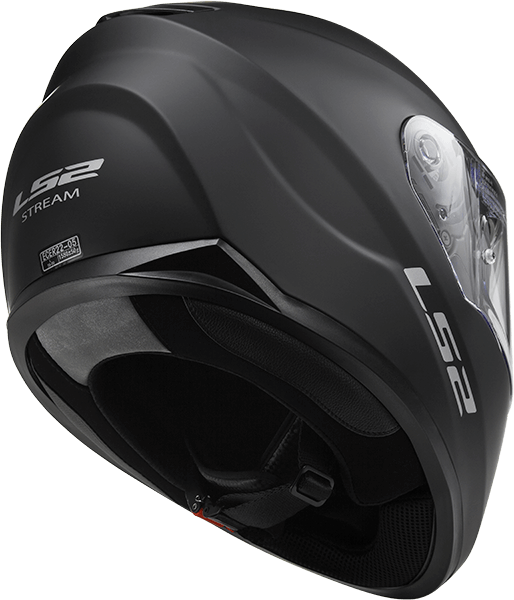 Мотошолом LS2 FF320 Stream Evo Matt Black