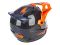 Мотошолом KLIM Krios Pro ECE/DOT XL Echo Gloss Black - Striking Orange - Petrol