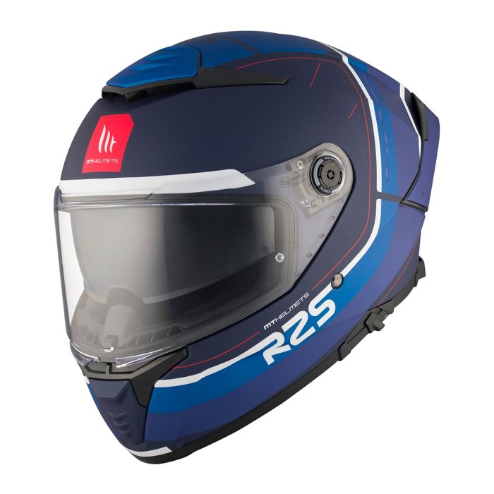 Мотошолом MT THUNDER 4 SV R25 C7 Matt Blue