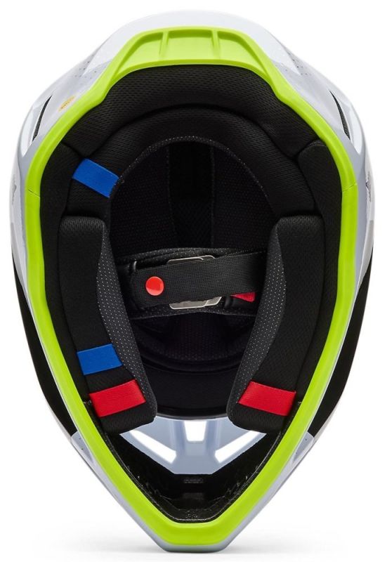 Шолом Fox V3 Helmet - Tine White