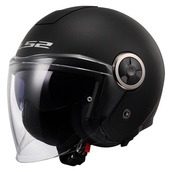 Мотошолом відкритий LS2 OF620 Classy Solid Matt Black