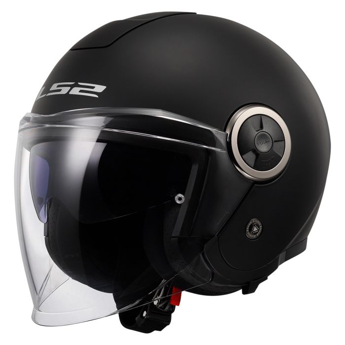 Мотошолом відкритий LS2 OF620 Classy Solid Matt Black