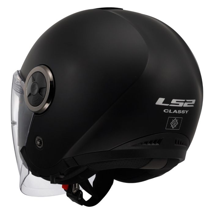 Мотошолом відкритий LS2 OF620 Classy Solid Matt Black