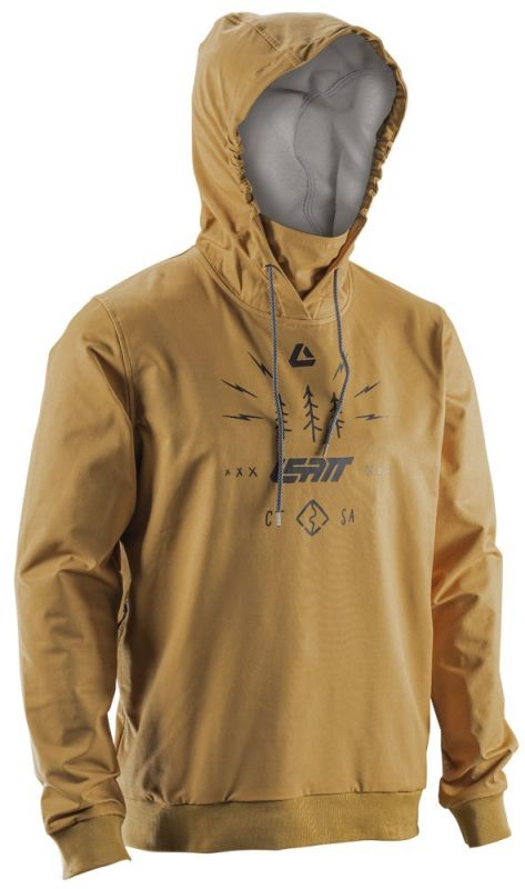 Толстовка Leatt Mtb 3.0 Thermaflow Hoodie Brass Brown