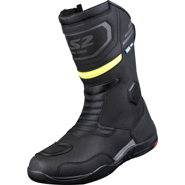 Мотовзуття LS2 Goby Lady Boots WP Black Hi-Vis Yellow