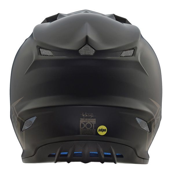 Мотошолом TLD SE4 POLYACRYLITE [MONO BLACK]