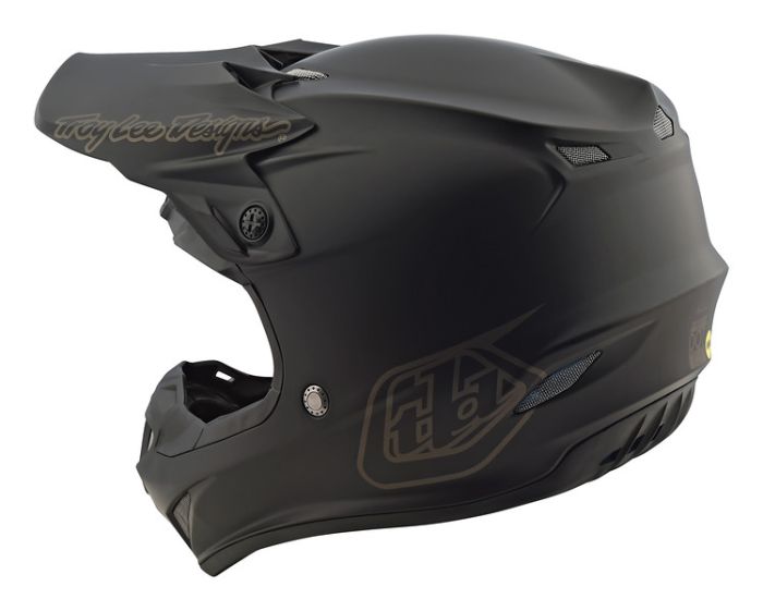 Мотошолом TLD SE4 POLYACRYLITE [MONO BLACK]