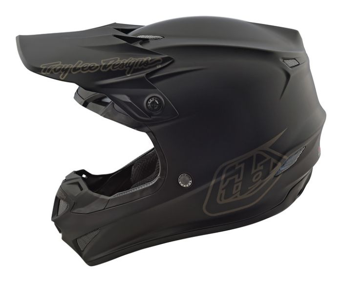 Мотошолом TLD SE4 POLYACRYLITE [MONO BLACK]