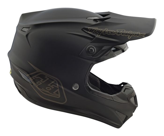 Мотошолом TLD SE4 POLYACRYLITE [MONO BLACK]