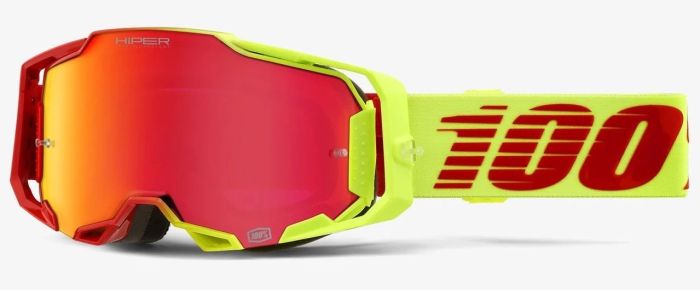 Окуляри 100% Armega Goggle Hiper Solaris - Mirror Red Lens