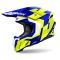 Шолом AIROH TWIST 3 DIZZY blue/yellow gloss