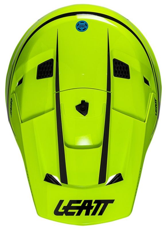 Шолом Leatt Moto 3.5 Helmet + Goggle Neon Yellow