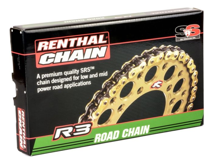 Ланцюг Renthal R3-3 Road Srs Chain 520 Gold
