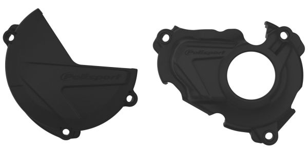 Комплект Захисту Polisport Clutch & Ignition Cover - Yamaha Black