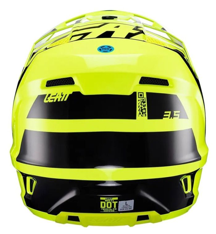 Мотошолом Leatt Helmet Moto 3.5 + Goggle Citrus