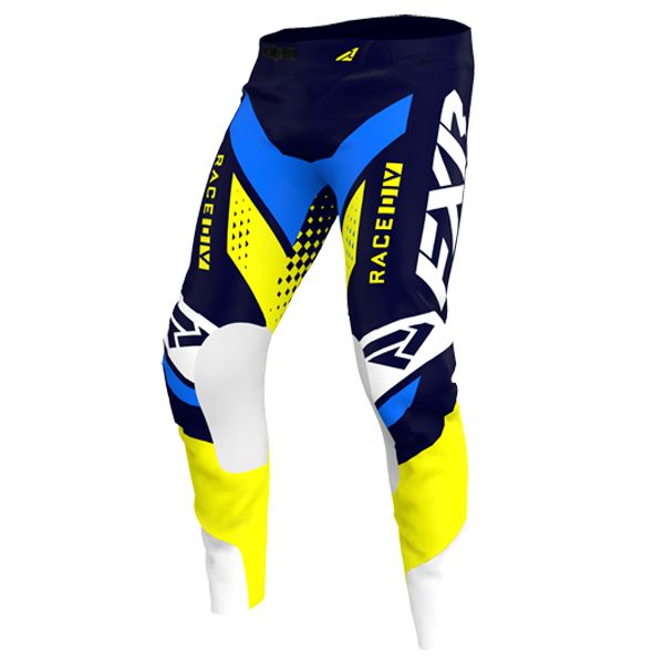 Мотоштани FXR Revo MX 22-Midnight/White/Yellow