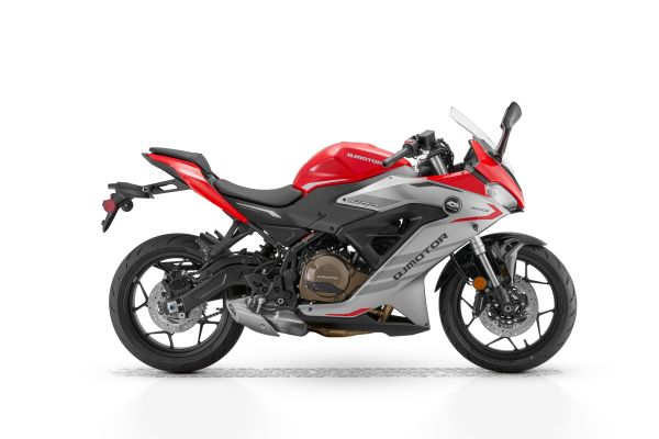 Мотоцикл QJMOTOR SRK400RR RED/SILVERY