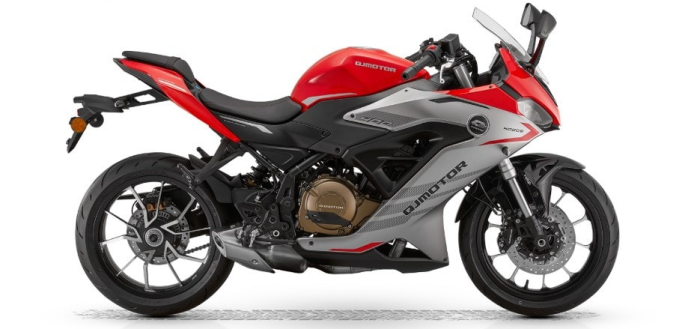 Мотоцикл QJMOTOR SRK400RR RED/SILVERY