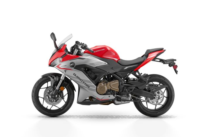 Мотоцикл QJMOTOR SRK400RR RED/SILVERY