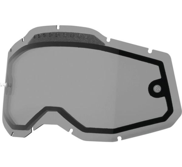 Лінза до окулярів 100% RC2/AC2/ST2 Dual Vented Replacement Lens Anti-Fog - Smoke