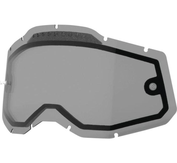 Лінза до окулярів 100% RC2/AC2/ST2 Dual Vented Replacement Lens Anti-Fog - Smoke