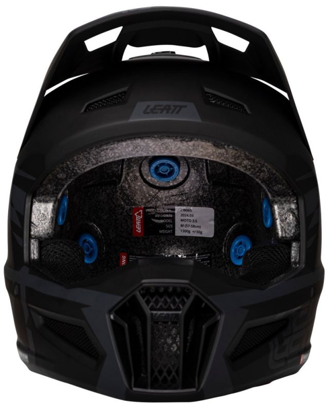 Шолом Leatt Moto 3.5 Helmet + Goggle Stealth