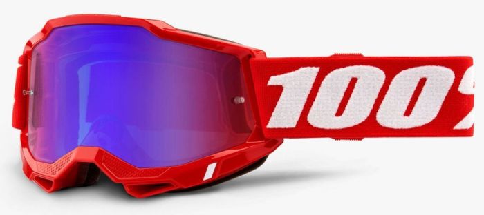 Окуляри 100% Accuri 2 Goggle Red - Mirror Red Lens